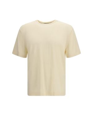 Cruna Cotton Knitted T-Shirt - White