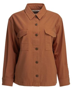Filson "Reverse Sateen Jac-Shirt" Casual Shirt - Brown