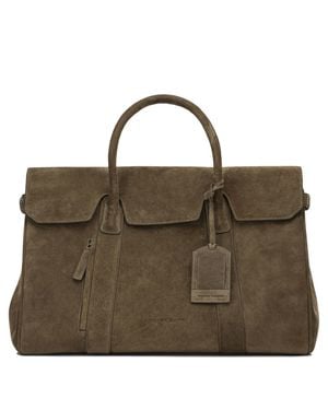 Officine Creative "Bostonian 001" Travel Bag - Brown