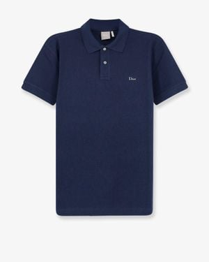 Dior Cotton Polo Shirt - Blue