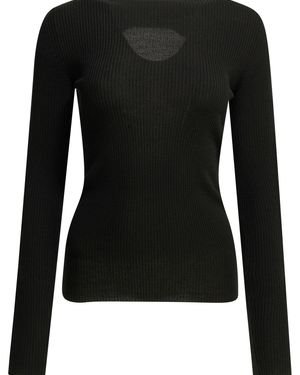 Rick Owens "Al" Boat Jumper - Black