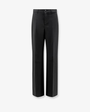 Rick Owens Wool Trousers - Black
