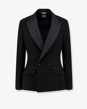 Dior Dior Bar Virgin Wool Tuxedo Blazer - Black