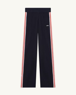 Autry Viscose Knit Jogger Pants - Blue