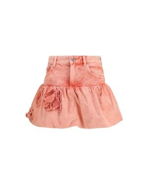 Ganni Mini Bubble Skirt - Pink