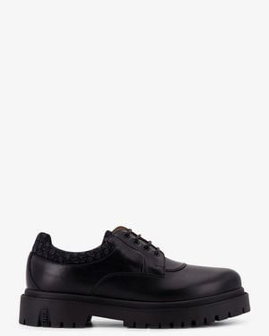 Dior Dior Dh Dexpii Leather Lace-Up - Black