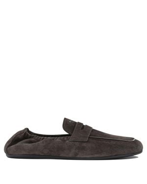 Prada Shuffle Loafers - Brown