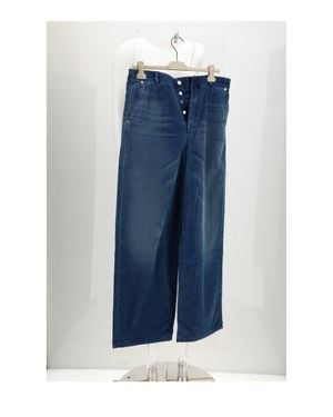 Dior Dior Homme Panta Velluto Blu Must Buy - Blue