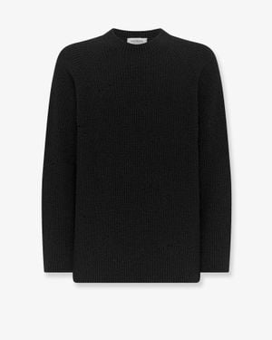 Laneus Alpaca Blend Sweater - Black