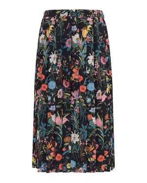 Gucci Skirt Flora Silk Midi/Multicolour