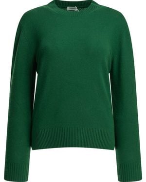 Semler Cashmere Crew-Neck Jumper - Green