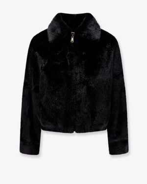 VALENTINI 1972 Faux Mink Jacket - Black