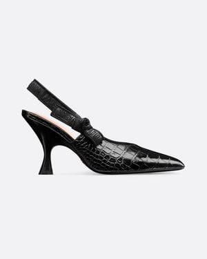 Dior Leather Decollete - Black
