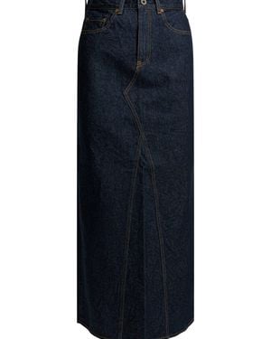Kapital Cotton Skirt - Blue