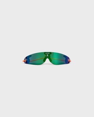 Celine Runner Sunglasses - Green
