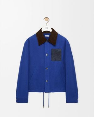 Loewe Anagram Lightweight Jacket - Blue