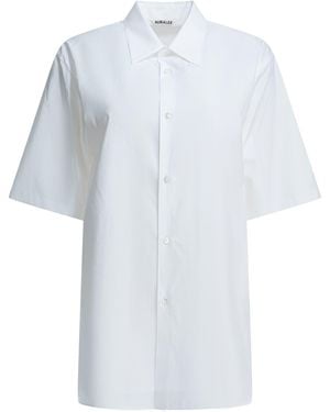 AURALEE Finx Casual Shirt - White