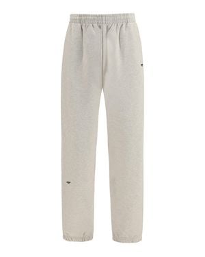 Represent Micro Owners Club Sweatpants Cream Marl - Gray