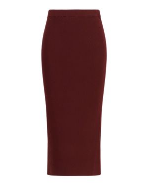 Weekend by Maxmara Midi Pencil Skirt Berry - Red