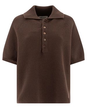 UMARMUNG Polo Shirts - Brown