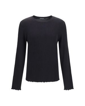 Our Legacy Ribbed Cotton-Blend - Blue