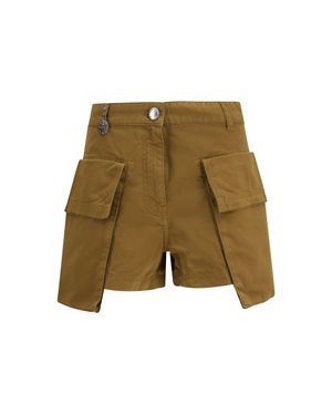 Pinko Cargo Shorts Kiwi - Natural