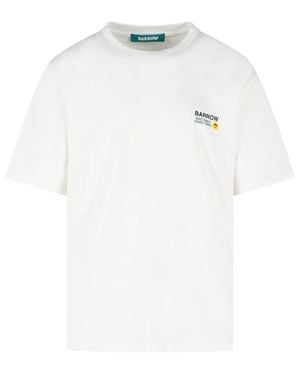 Barrow Cotton Polo Shirt - White