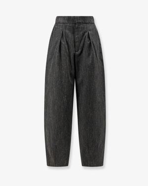 Soeur Baptiste Wool Blend Trousers - Black