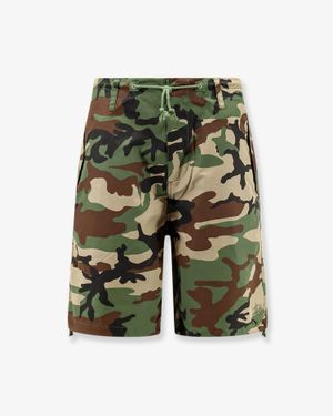 Stussy Surplus Camouflage Shorts - Green