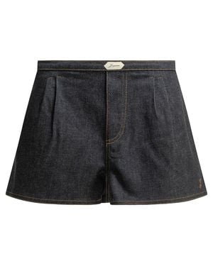 Jacquemus Amelo Mid-Rise Shorts - Black