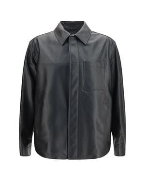 Loewe Lambskin Workwear Jacket - Gray