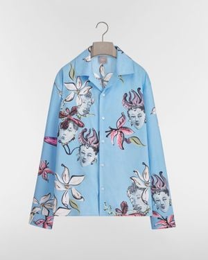 Dior Iviera Cotton Shirt Light - Blue