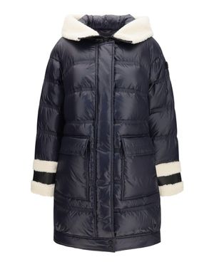 Peuterey Kunto Bg 02 Shearling-Collar Puffer Jacket - Blue
