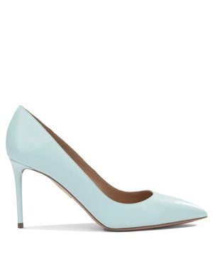 Aquazzura "Purist Pump 85" Court Shoes - Blue