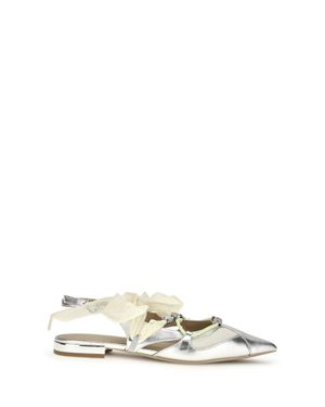 Pinko Ballerina Gianira Leather - White