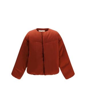 Entire studios Pod Puffer Rust Jacket - Red