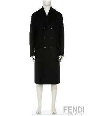 Fendi Wool Angora Jacket - Black