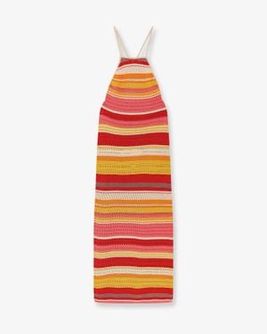 Laneus Cotton Dress - White