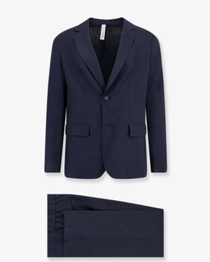 Hevò Suit Galatina Linen-Viscose - Blue
