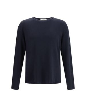 Umit Benan John Long-Sleeve T-Shirt Dark - Blue