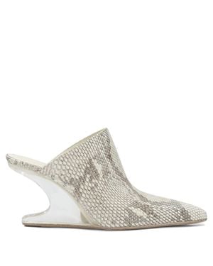 Rick Owens Cantilever 8Mm Mules - White