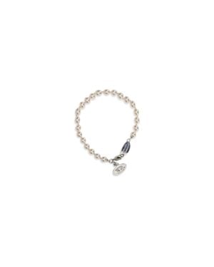 Vivienne Westwood Simonetta Pearl Bracelet Platinum - Metallic