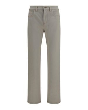 Versace Tapered Denim Jeans - Grey