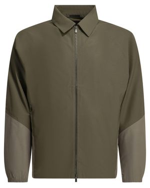 Goldwin "Hyperdense Taffeta U/S Right" Lightweight Jacket - Green