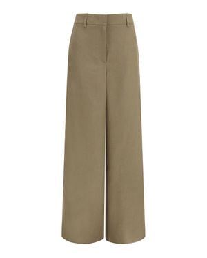 Giorgio Armani Linen Trousers - Natural