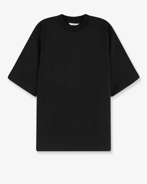 Hevò Mulino Cotton T-Shirt - Black