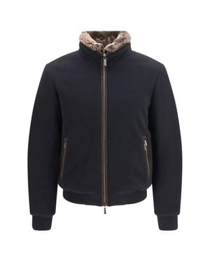 Moorer Bellati Mrw Bomber Nero - Blue