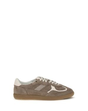 Alohas Tb.490 Rife Suede Trainers Taupe - Grey
