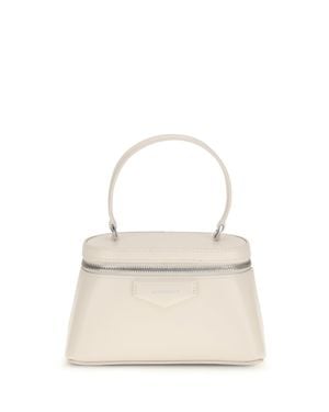 Givenchy Antigona Leather Handbag - White