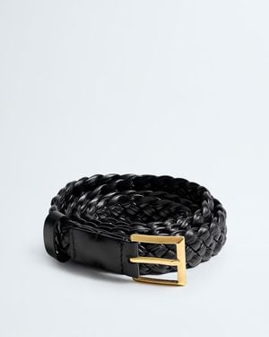Bottega Veneta Solo Belt - Black
